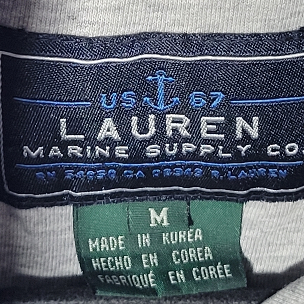 Vintage Ralph Lauren Marine Supply Fisherman Jacket in Blue Size Medium - Picture 4 of 5